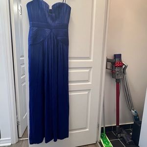 Strapless maxi dress